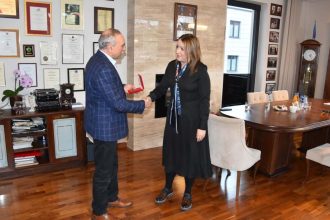 Trudna sytuacja branży meblarskiej była przedmiotem rozmów Jana Szynaki i Olgi Semeniuk-Patkowskiej.