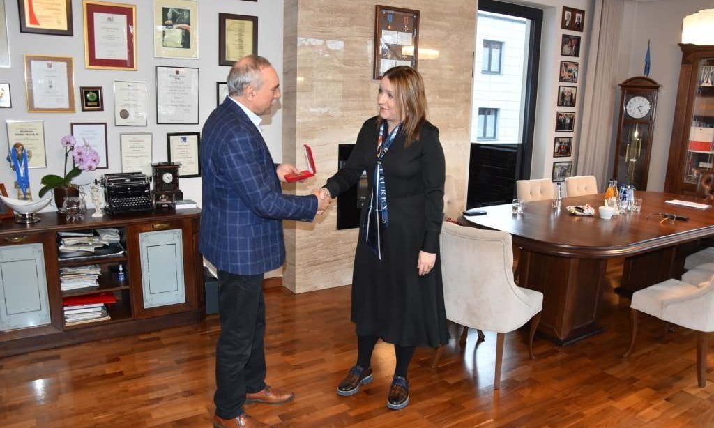 Trudna sytuacja branży meblarskiej była przedmiotem rozmów Jana Szynaki i Olgi Semeniuk-Patkowskiej.