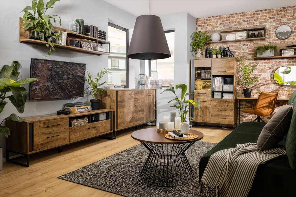 Proste, oszczędne, a wręcz surowe – takie są meble z kolekcji „Luton” Black Red White.