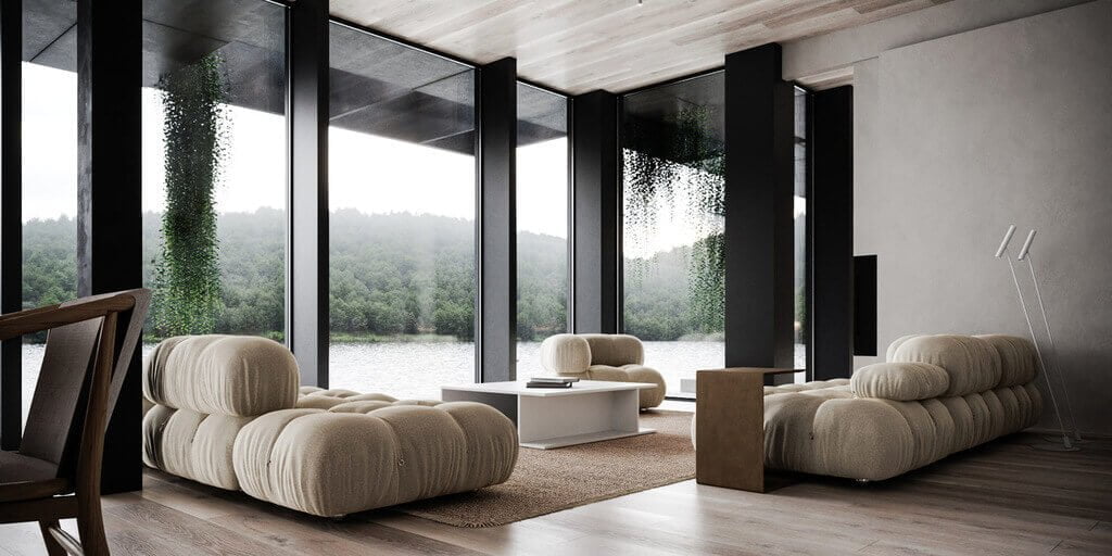 Organic Shelter to miejsce z wszystkimi wygodami życia w mieście, ale bez bodźców stworzonych przez człowieka, a z dominacją kojącej narracji natury.