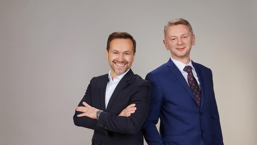 O problemach branży meblarskiej mówią Robert Bieńkowski i Krzysztof Zadrożny, właściciele firmy Zadrożni.