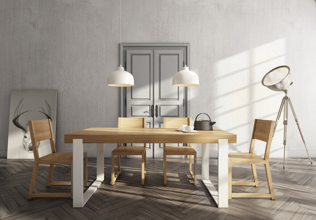 Stół „Frame” Miloni to laureat nagrody „Diament Meblarstwa 2014” w kategorii Przestrzeń Jadalniana. Dostępny jest również z systemem rozkładania.