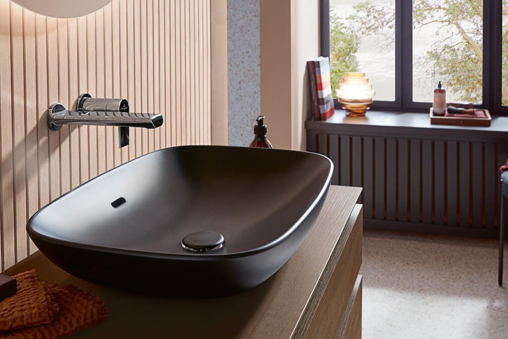 Nowe umywalki z kolekcji „Loop & Friends” Villeroy & Boch zmieniają charakter łazienki.
