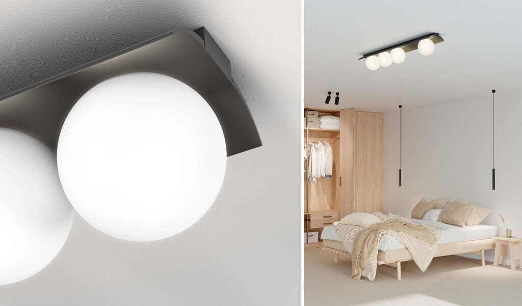 Wyróżniona tytułem Must Have 2021, „Modern Ball” to przypominająca kształtem księżyc oprawa oświetleniowa, która łączy ręcznie produkowane szkło z opracowywanym maszynowo aluminium. O piękno kolekcji zadbało studio projektowe Dechem, o technologię – inżynierowie AQForm.