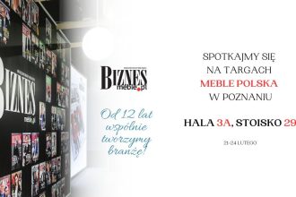 Zaproszenie na targi MEBLE POLSKA w Poznaniu.