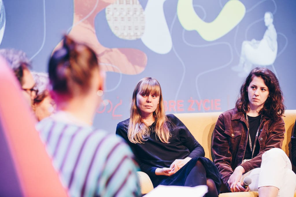 Alicja Patanowska i Wiktoria Podolec.