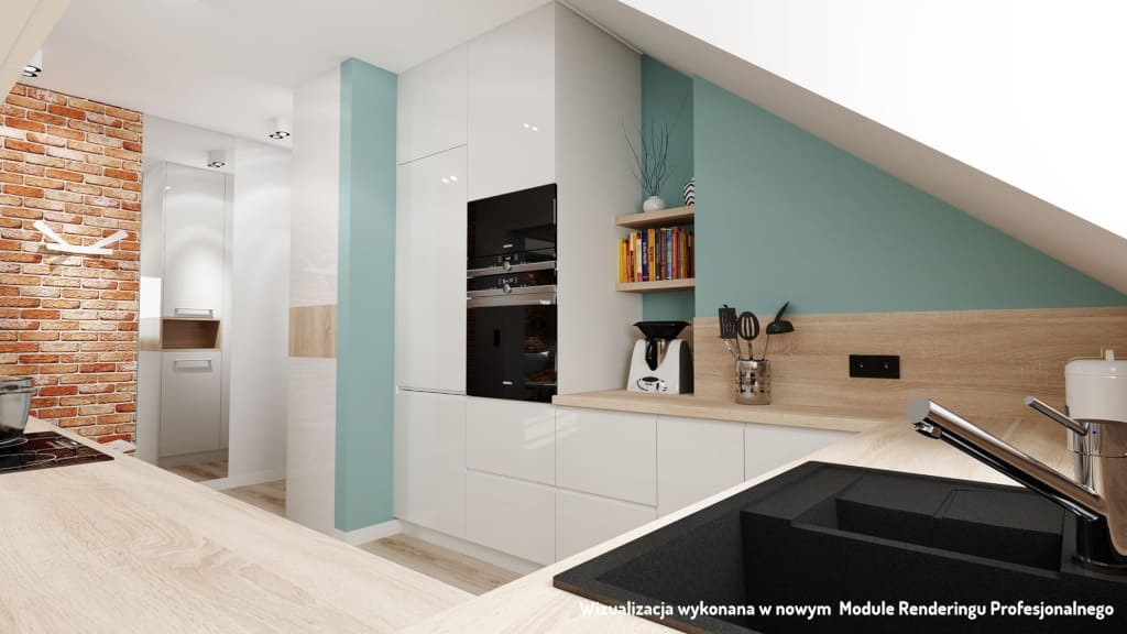 Na etapie projektu warto dokładnie sprawdzić jak kuchnia będzie wyglądać po realizacji, co oferuje CAD Projekt K&A.