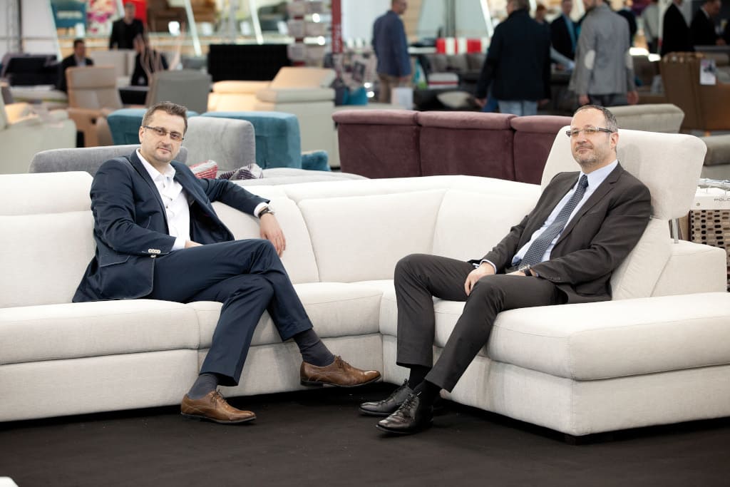 David Lhomme, prezes Zarządu i Marek Grabarz, kierownik sprzedaży w firmie Poldem.