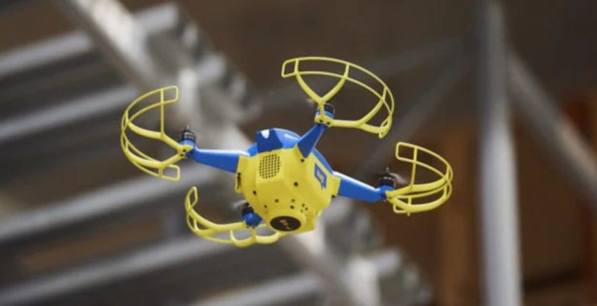 Pierwszy dron pojawił się w IKEA w Szwajcarii w 2021 roku.