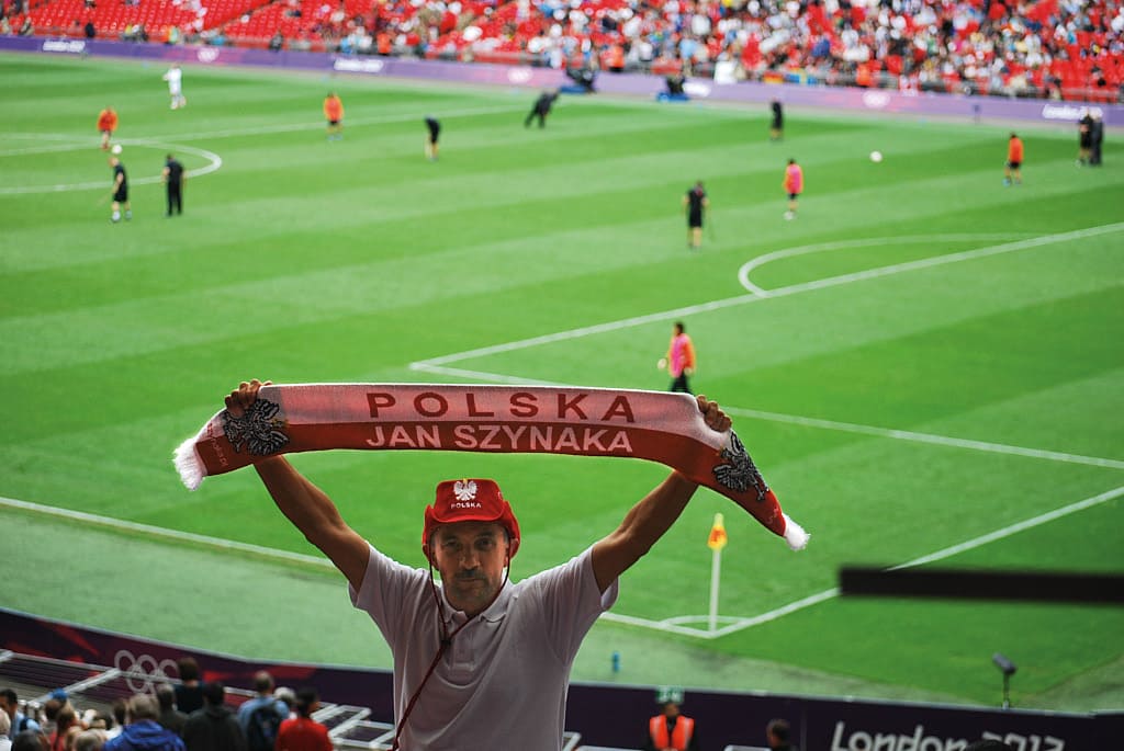 Euro 2012: Jan Szynaka – wierny kibic reprezentacji Polski.