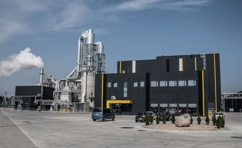 Zakład produkcji płyt TANNE to inwestycja Fabryk Mebli FORTE w Suwałkach, otwarta w 2018 r.