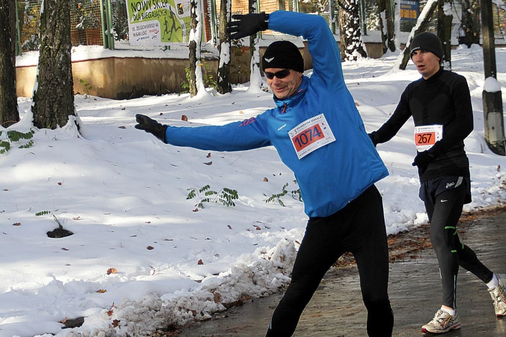 Frank Tyralla najlepiej odpoczywa uprawiając sport: biegając, jeżdżąc rowerem.