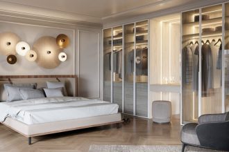 Aranżacja garderoby jako części sypialni to modne i praktyczne rozwiązanie, które oferuje Komandor. Jego salon znajduje się we wrocławskiej Galerii Wnętrz Domar.