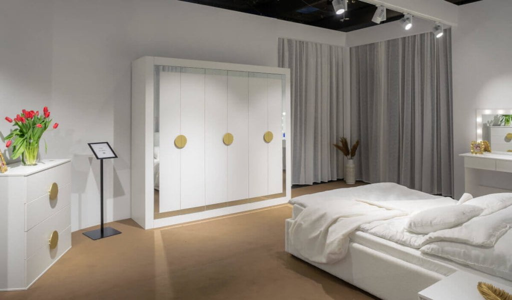 Idźczak - stoisko Meble Polska 2023 - sypialnia