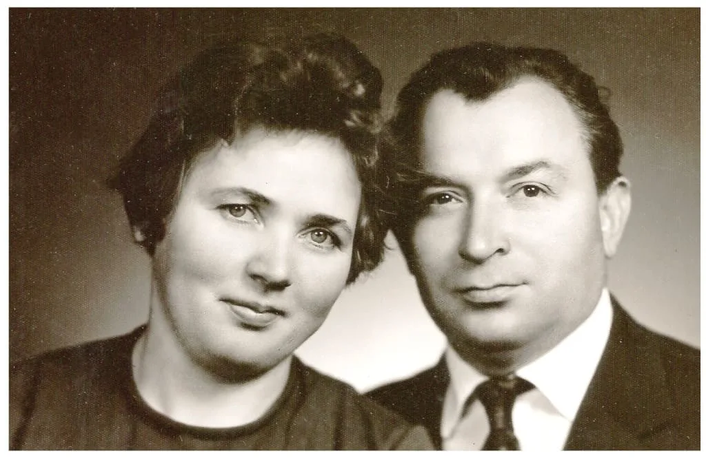 Karolina i Franciszek Witek kilka lat po ślubie. Ich małżeństwo trwało 46 lat.