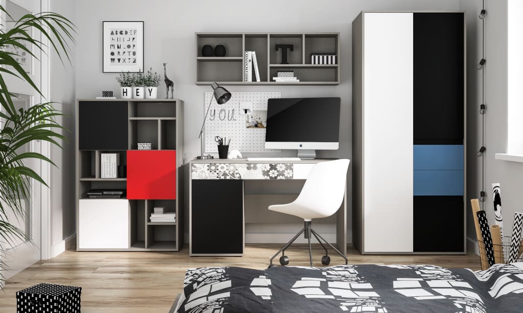 Kolekcja „Laser” Meble Wójcik to doskonała propozycja dla każdego małego indywidualisty.