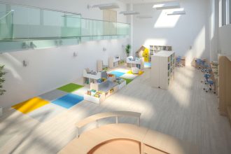 Kolekcję mebli „Quadro” od Moje Bambino wyróżnia nowoczesne wzornictwo, modułowość, mobilność oraz stonowana kolorystyka, sprzyjająca skupieniu uwagi ucznia.