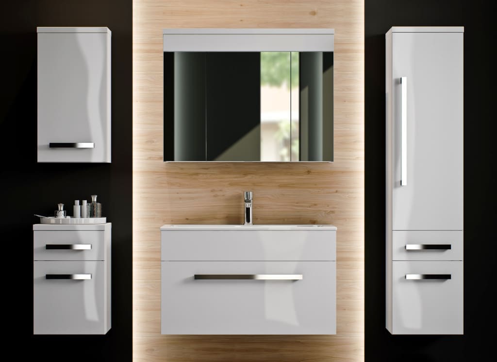 Kolekcja „Olex” marki Defra łączy zdecydowane kolory lakieru z wyraźną linią chromowanych relingowych uchwytów.