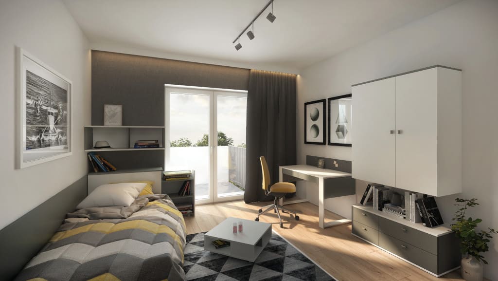 Kolekcja „Pin” to nowoczesne meble młodzieżowe i dziecięce firmy Tobo.