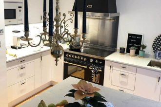 Kuchnia w stylu retro.