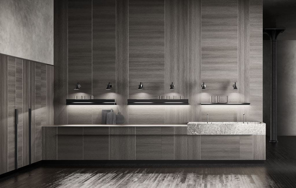 Marka Cesar zaprezentowała na targach Eurocucina 2018 nowy koncept, który składa się z trzech współdziałających ze sobą elementów: „Williamsburg”, „The 50's” i „Intarsio”, proj. Garcia Cumini.