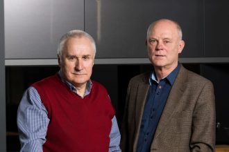 Mieczysław Kostro i Mikołaj Romaniuk, właściciele firmy Wiór.