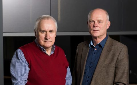 Mieczysław Kostro i Mikołaj Romaniuk, właściciele firmy Wiór.