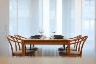 Apartament w stylu marynistycznym.