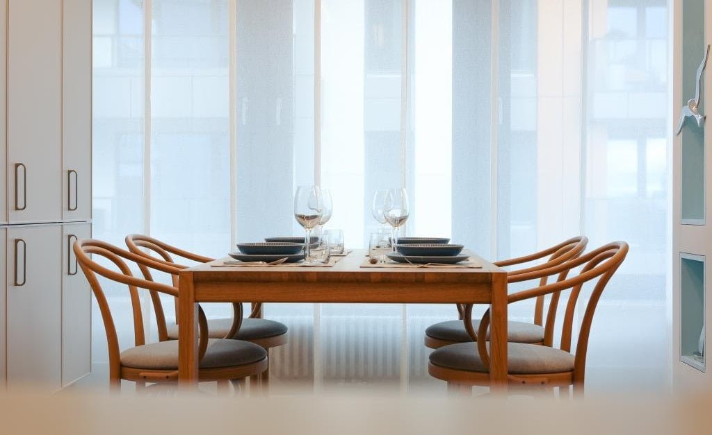 Apartament w stylu marynistycznym.