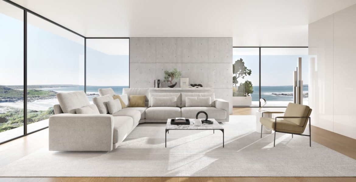 Narożnik Willow firmy Olta został zaprojektowany w oparciu o proste kształty, modne kolory czerpiące z natury oraz – wielofunkcyjność.