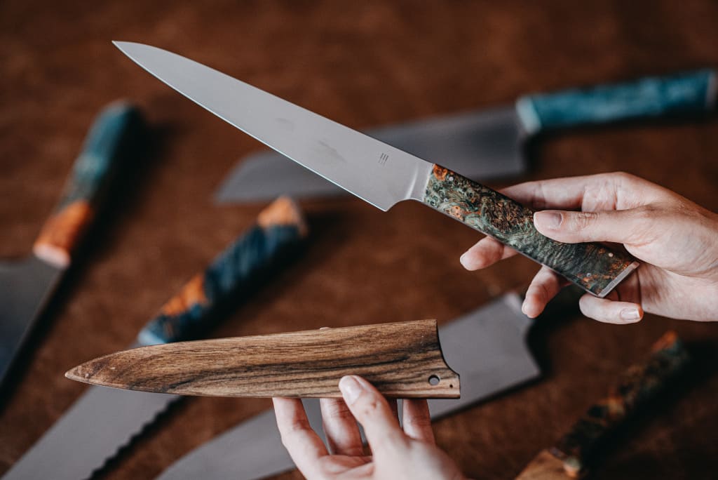 Niepowtarzalne noże marki Kłosy.