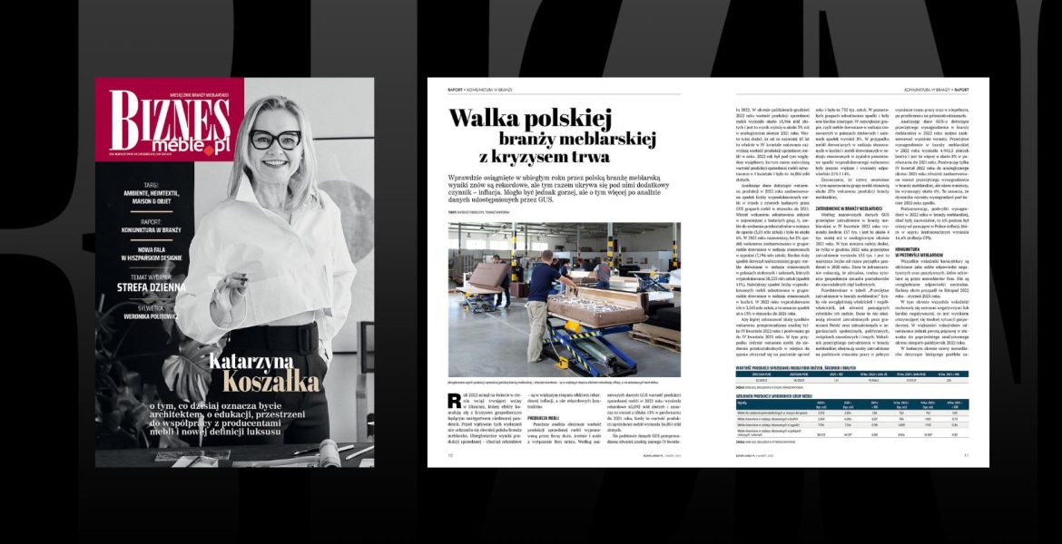 Nowy BIZNES.meble.pl, nr 3/2023.