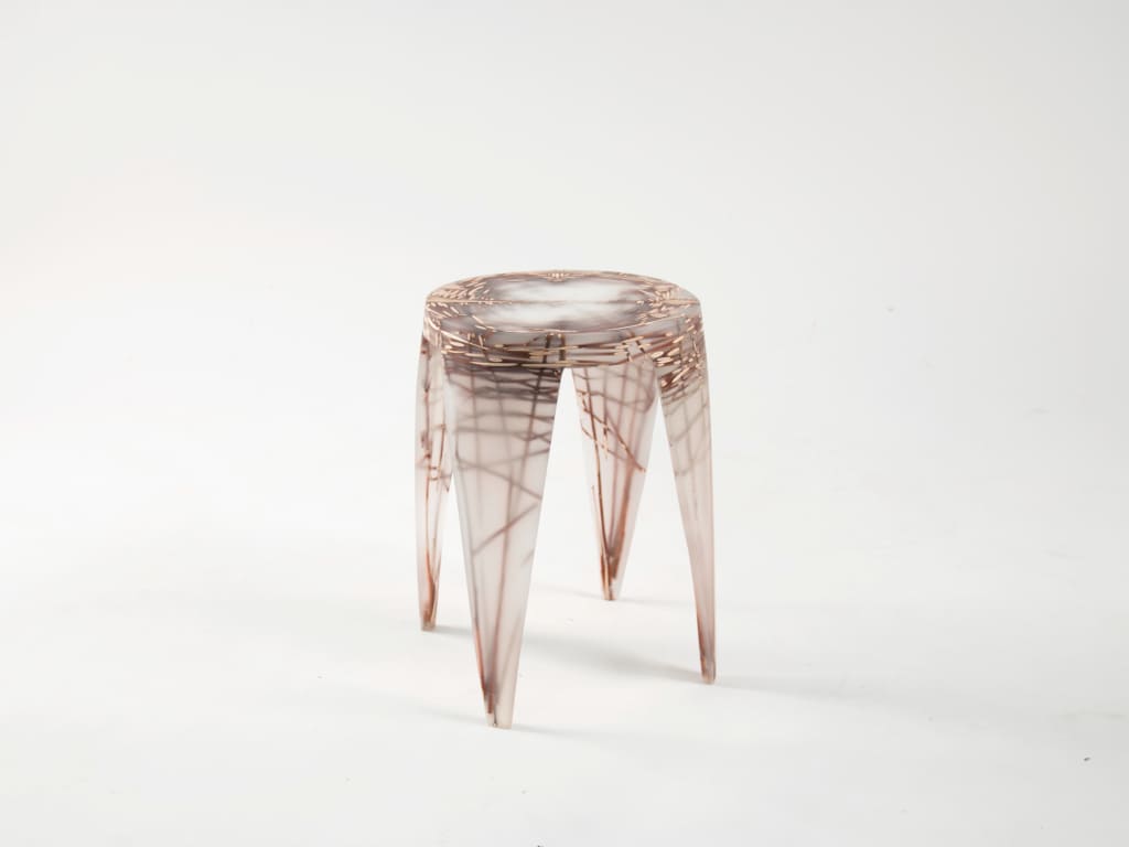 Obiekty z projektu „Landsacpe Within” Wiktorii Szawiel.