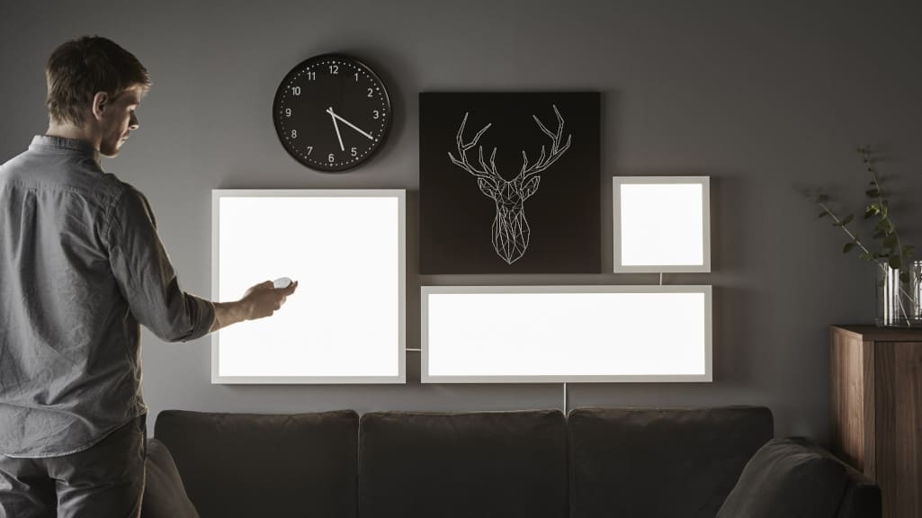 Panel świetlny „Floalt”, IKEA.