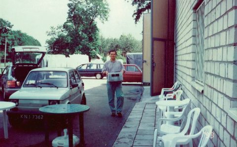 Ryszard Rychlik i początki firmy Profim, siedziba w Dzierżąznej, lata 90.