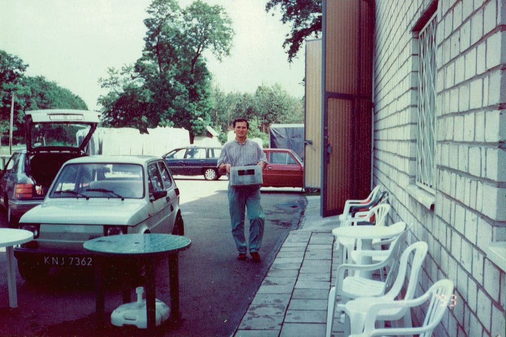 Ryszard Rychlik i początki firmy Profim, siedziba w Dzierżąznej, lata 90.