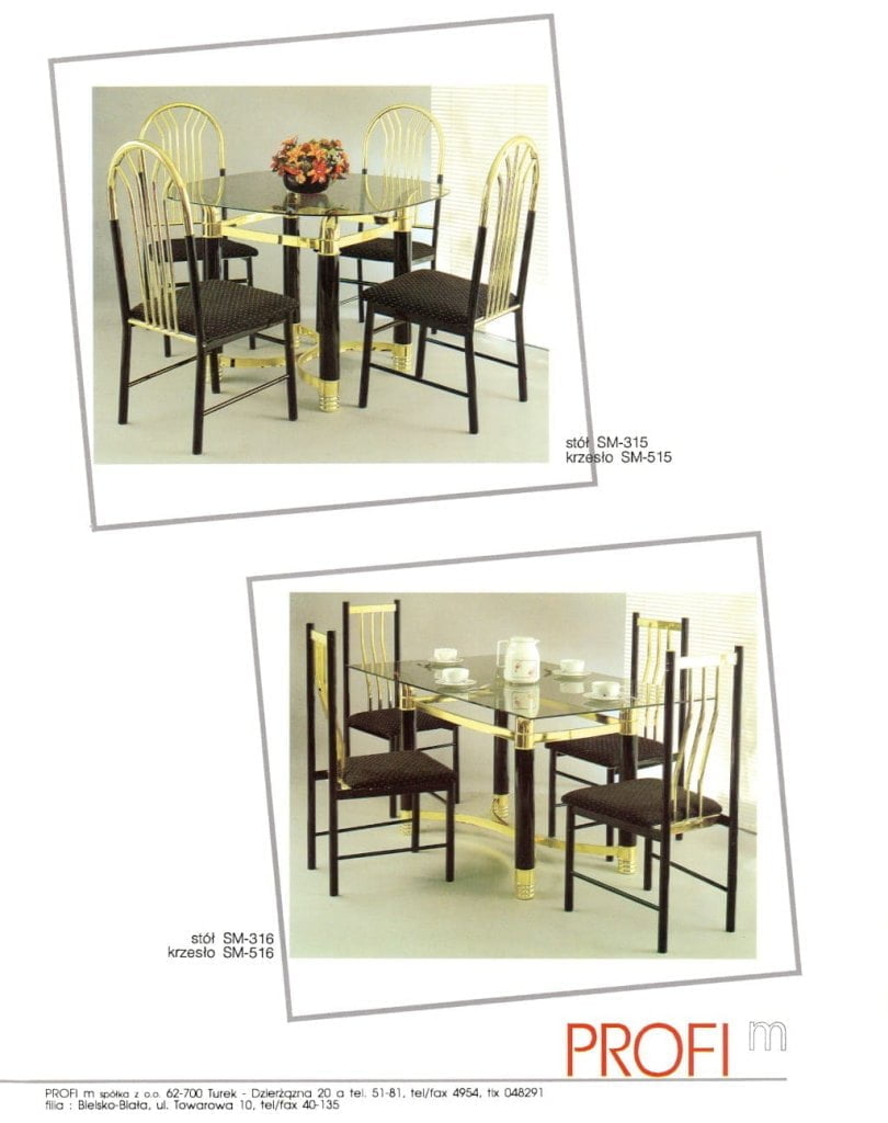 Jeden z pierwszych katalogów mebli importowanych z Tajwanu, 1993 r.