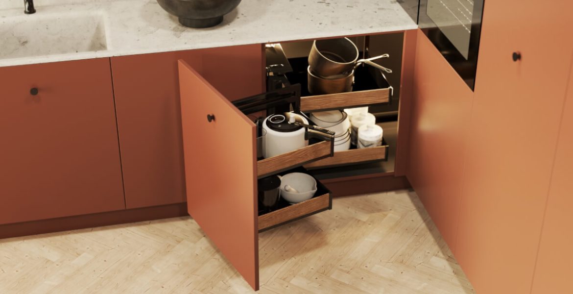 REJS - szafka narożna, corner PURO