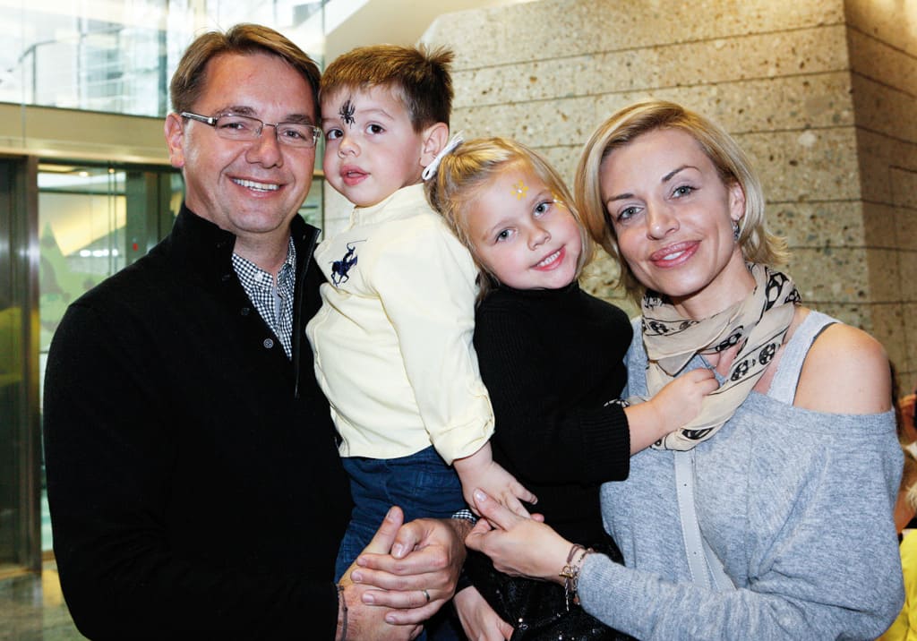 Rodzina Auer w komplecie.