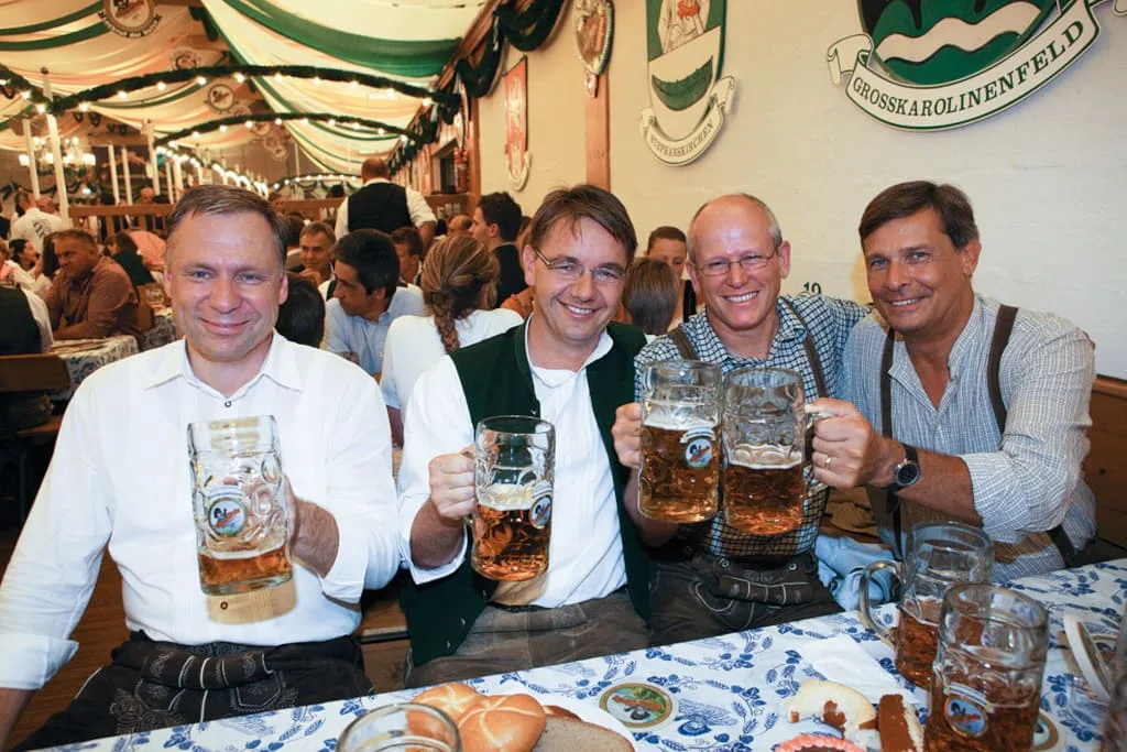 Roland Auer na Herbstfest w Rosenheim.