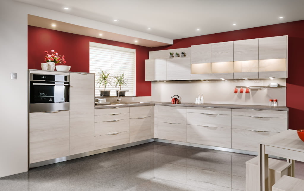 Rozwiązania dostępne w systemach mebli kuchennych firmy KAM, zwiększają ich funkcjonalność i umożliwiają wygodne rozmieszczenie przedmiotów.