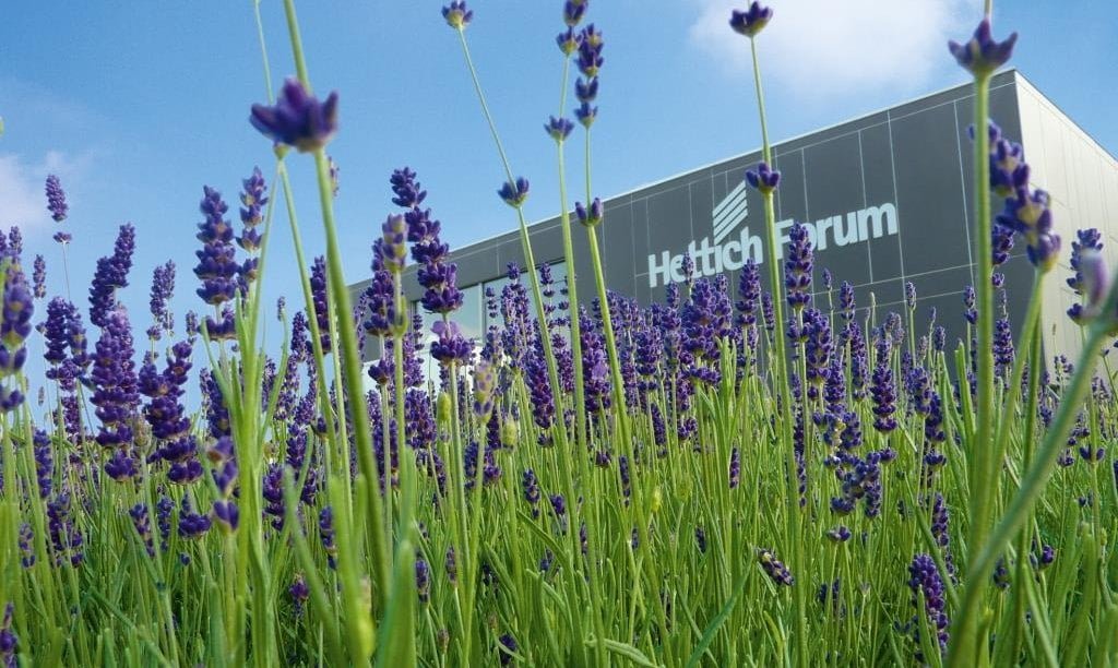 Showroom Hettich Forum w głównej siedzibie Grupy Hettich w Kirchlengern w Niemczech.