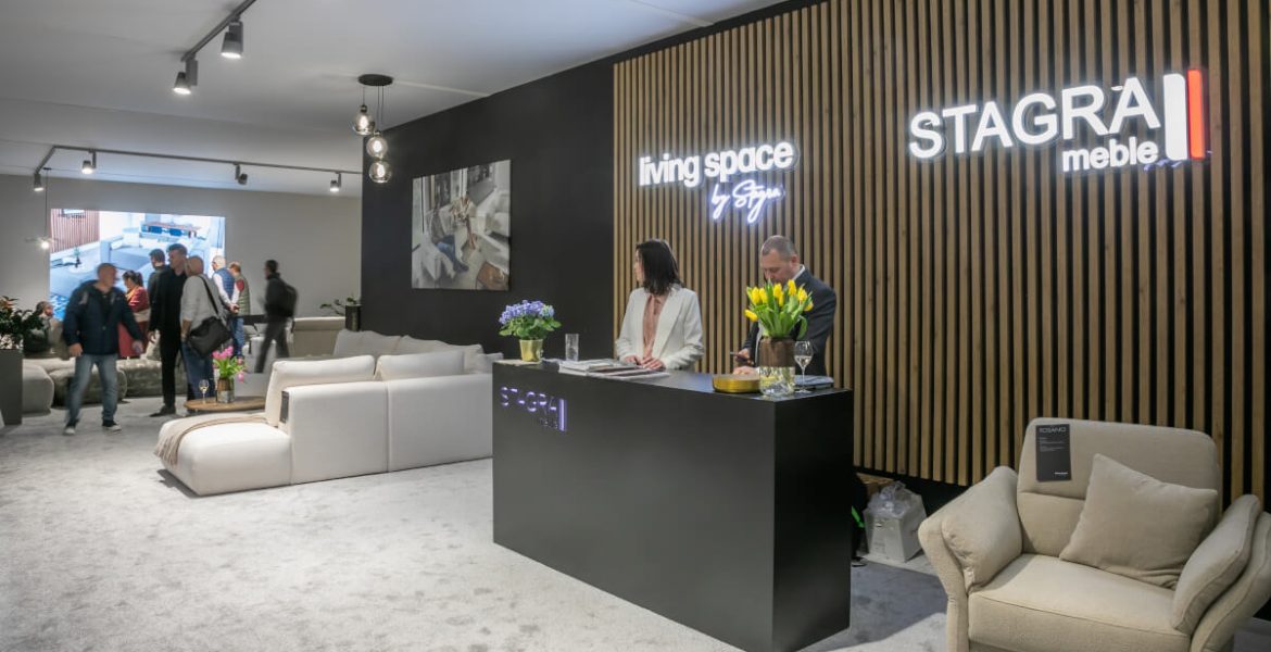 Stagra - stoisko Meble Polska 2024 w Poznaniu