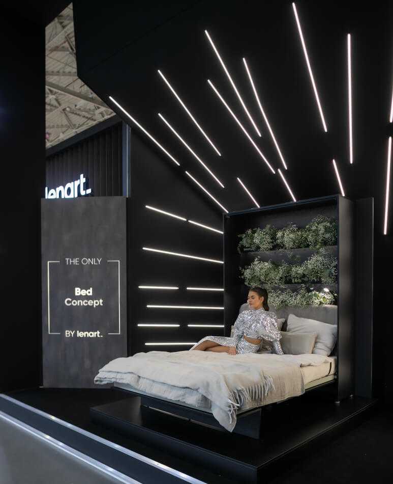 Stoisko Dignet Lenart na targach Meble Polska 2023