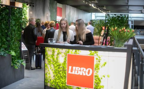 Stoisko Libro na targach Meble Polska 2023