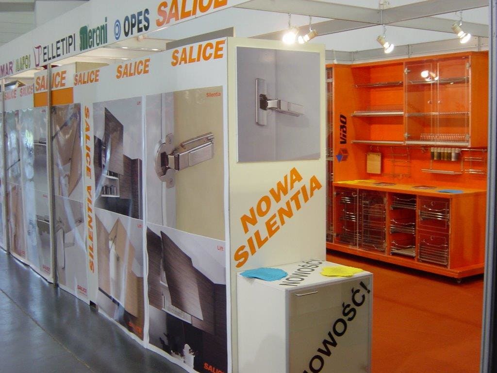 Stoisko na targach „Furnica”.