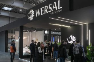 Wejście na stoisko Wersal Meble Polska 2023