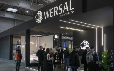 Wejście na stoisko Wersal Meble Polska 2023
