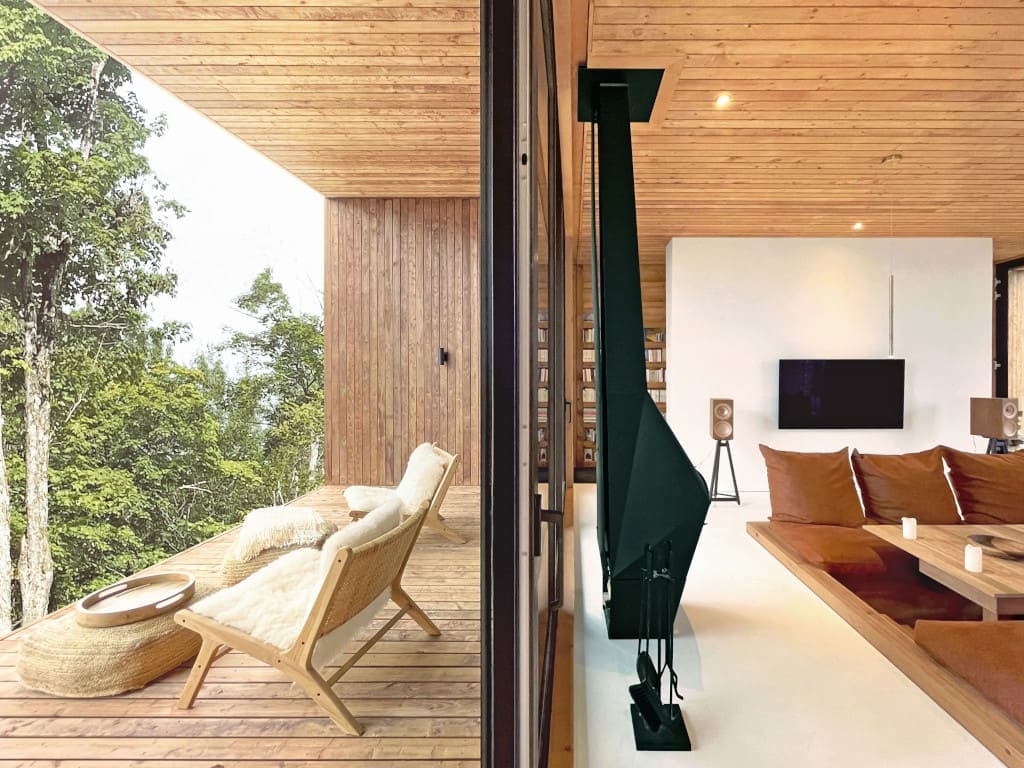 Jako demonstracja symbiozy z naturą, projekt odzwierciedla korzyści płynące z architektury – dobre samopoczucie i zdrowie psychiczne użytkowników.