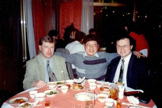 Tajwan, wizyta biznesowa z Bogdanem Kaczmarkiem, marzec 1992 r.